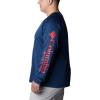 imageColumbia Mens PFG Terminal Tackle PFG Patriot Long Sleeve ShirtCarbonRed Spark Logo