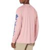 imageColumbia Mens PFG Terminal Tackle PFG Patriot Long Sleeve ShirtCherry BlossomVivid Blue
