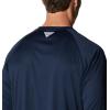 imageColumbia Mens PFG Terminal Tackle PFG Patriot Long Sleeve ShirtCollegiate NavyWhite Logo