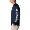 imageColumbia Mens PFG Terminal Tackle PFG Patriot Long Sleeve ShirtCollegiate NavyWhite Logo
