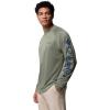 imageColumbia Mens PFG Terminal Tackle PFG Patriot Long Sleeve ShirtCypress HeatherCarbon Logo