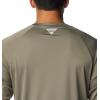 imageColumbia Mens PFG Terminal Tackle PFG Patriot Long Sleeve ShirtCypressCool Grey Logo