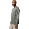 imageColumbia Mens PFG Terminal Tackle PFG Patriot Long Sleeve ShirtCypressDark Stone Logo
