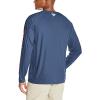 imageColumbia Mens PFG Terminal Tackle PFG Patriot Long Sleeve ShirtDark MountainSunset Red