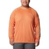 imageColumbia Mens PFG Terminal Tackle PFG Patriot Long Sleeve ShirtDusty OrangeNew Mint Logo