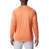 imageColumbia Mens PFG Terminal Tackle PFG Patriot Long Sleeve ShirtDusty OrangeNew Mint Logo
