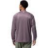 imageColumbia Mens PFG Terminal Tackle PFG Patriot Long Sleeve ShirtDusty Purple HeatherCool Grey Logo