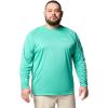 imageColumbia Mens PFG Terminal Tackle PFG Patriot Long Sleeve ShirtGlaze GreenWhite Logo
