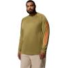 imageColumbia Mens PFG Terminal Tackle PFG Patriot Long Sleeve ShirtGrove Green HeatherSpark Orange Logo