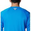 imageColumbia Mens PFG Terminal Tackle PFG Patriot Long Sleeve ShirtHyper BlueBlack Logo