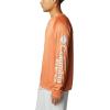 imageColumbia Mens PFG Terminal Tackle PFG Patriot Long Sleeve ShirtIsland OrangeSpring Blue Logo