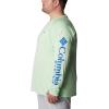 imageColumbia Mens PFG Terminal Tackle PFG Patriot Long Sleeve ShirtKey WestVivid Blue Logo