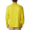 imageColumbia Mens PFG Terminal Tackle PFG Patriot Long Sleeve ShirtLaser LemonCool Grey Logo