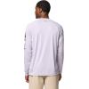 imageColumbia Mens PFG Terminal Tackle PFG Patriot Long Sleeve ShirtLavender PearlBlack Logo