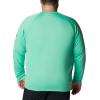 imageColumbia Mens PFG Terminal Tackle PFG Patriot Long Sleeve ShirtLight JadeMetal Logo