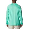 imageColumbia Mens PFG Terminal Tackle PFG Patriot Long Sleeve ShirtLight JadeMetal Logo
