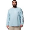 imageColumbia Mens PFG Terminal Tackle PFG Patriot Long Sleeve ShirtMarine LightNocturnal Logo