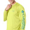 imageColumbia Mens PFG Terminal Tackle PFG Patriot Long Sleeve ShirtNeon LightMiami Logo