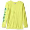 imageColumbia Mens PFG Terminal Tackle PFG Patriot Long Sleeve ShirtNeon LightMiami Logo