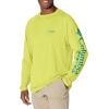 imageColumbia Mens PFG Terminal Tackle PFG Patriot Long Sleeve ShirtNeon LightMiami Logo