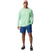 imageColumbia Mens PFG Terminal Tackle PFG Patriot Long Sleeve ShirtOcean MintWhite Logo