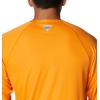 imageColumbia Mens PFG Terminal Tackle PFG Patriot Long Sleeve ShirtOrange BlastBlack Logo