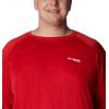 imageColumbia Mens PFG Terminal Tackle PFG Patriot Long Sleeve ShirtRed SparkWhite Logo
