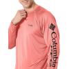 imageColumbia Mens PFG Terminal Tackle PFG Patriot Long Sleeve ShirtSorbetBlack Logo
