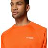 imageColumbia Mens PFG Terminal Tackle PFG Patriot Long Sleeve ShirtSpark OrangeWhite Logo