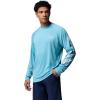 imageColumbia Mens PFG Terminal Tackle PFG Patriot Long Sleeve ShirtVintage BlueWhite Logo