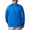 imageColumbia Mens PFG Terminal Tackle PFG Patriot Long Sleeve ShirtVivid BlueCool Grey Logo