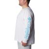 imageColumbia Mens PFG Terminal Tackle PFG Patriot Long Sleeve ShirtWhiteAtoll Logo
