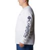 imageColumbia Mens PFG Terminal Tackle PFG Patriot Long Sleeve ShirtWhiteNightshade Logo