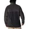 imageColumbia Mens Steens Mountain Half Snap Fleece Jacket Charcoal HeatherShark Medium