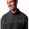 imageColumbia Mens Steens Mountain Half Snap Fleece Jacket Charcoal HeatherShark Medium