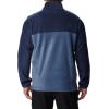 imageColumbia Mens Steens Mountain Half Zip Soft Fleece JacketCollegiate Navy  Dark Mountain
