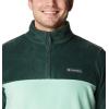 imageColumbia Mens Steens Mountain Half Zip Soft Fleece JacketSpruceKelp