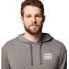 imageColumbia Mens Trek Graphic Hoodie Charcoal HeatherOutdoor Arch Large