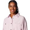imageColumbia Womens Blue Point Creek Corduroy Shirt JacketPink Dawn