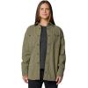 imageColumbia Womens Blue Point Creek Corduroy Shirt JacketStone Green