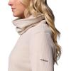 imageColumbia Womens Holly Hideaway Waffle Cowl Neck Pullover Dark Stone Medium