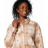imageColumbia womens Benton Springs Shirt Jacket IICamel Brown Omblur