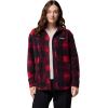 imageColumbia womens Benton Springs Shirt Jacket IIMountain Red Omblur Tonal