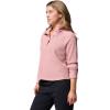 imageColumbia womens Holly Hideaway Waffle Half SnapEraser Pink