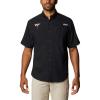 imageColumbia Mens CLG Tamiami Short Sleeve ShirtVt  Black