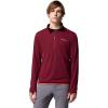 imageColumbia mens Tech Trail Utility Warm Half ZipRich Wine