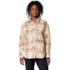 imageColumbia womens Benton Springs Shirt Jacket IICamel Brown Omblur