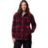 imageColumbia womens Benton Springs Shirt Jacket IIMountain Red Omblur Tonal