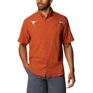 imageColumbia Mens CLG Tamiami Short Sleeve ShirtTex  Cedar