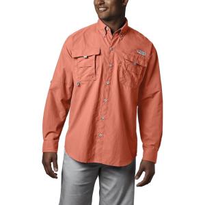 imageColumbia Mens PFG Bahama II Long Sleeve ShirtBright Peach